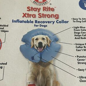 NWT Inflatable Dog Collar Large